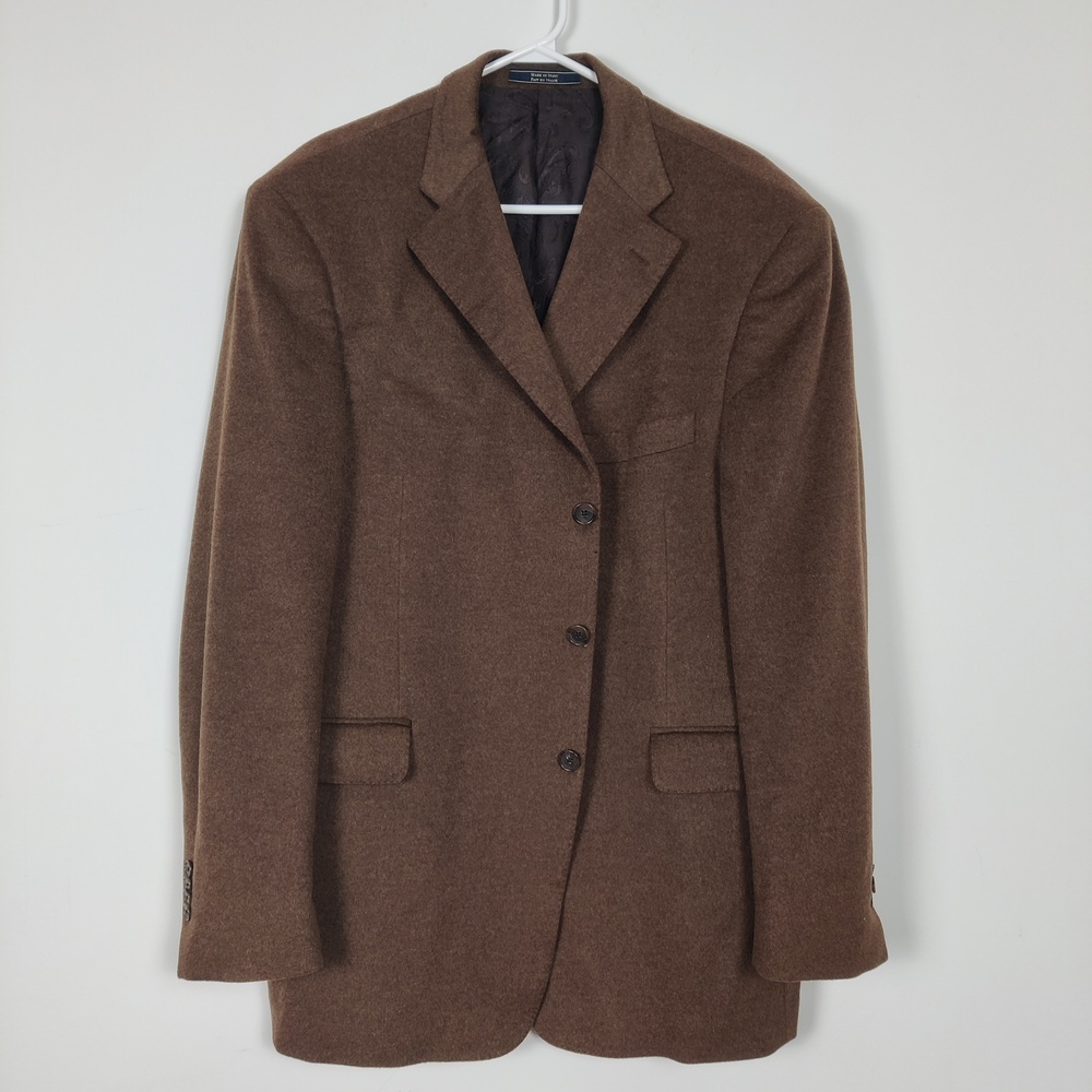 Arnold Brant Cashmere Mink Blend Blazer 44R Sport's Coat Old Money Quiet Luxury